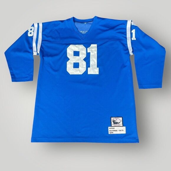 VTG Mitchell & Ness Baltimore Colts 1968 #81 Givens Throwback Jersey *Read* - Picture 1 of 14